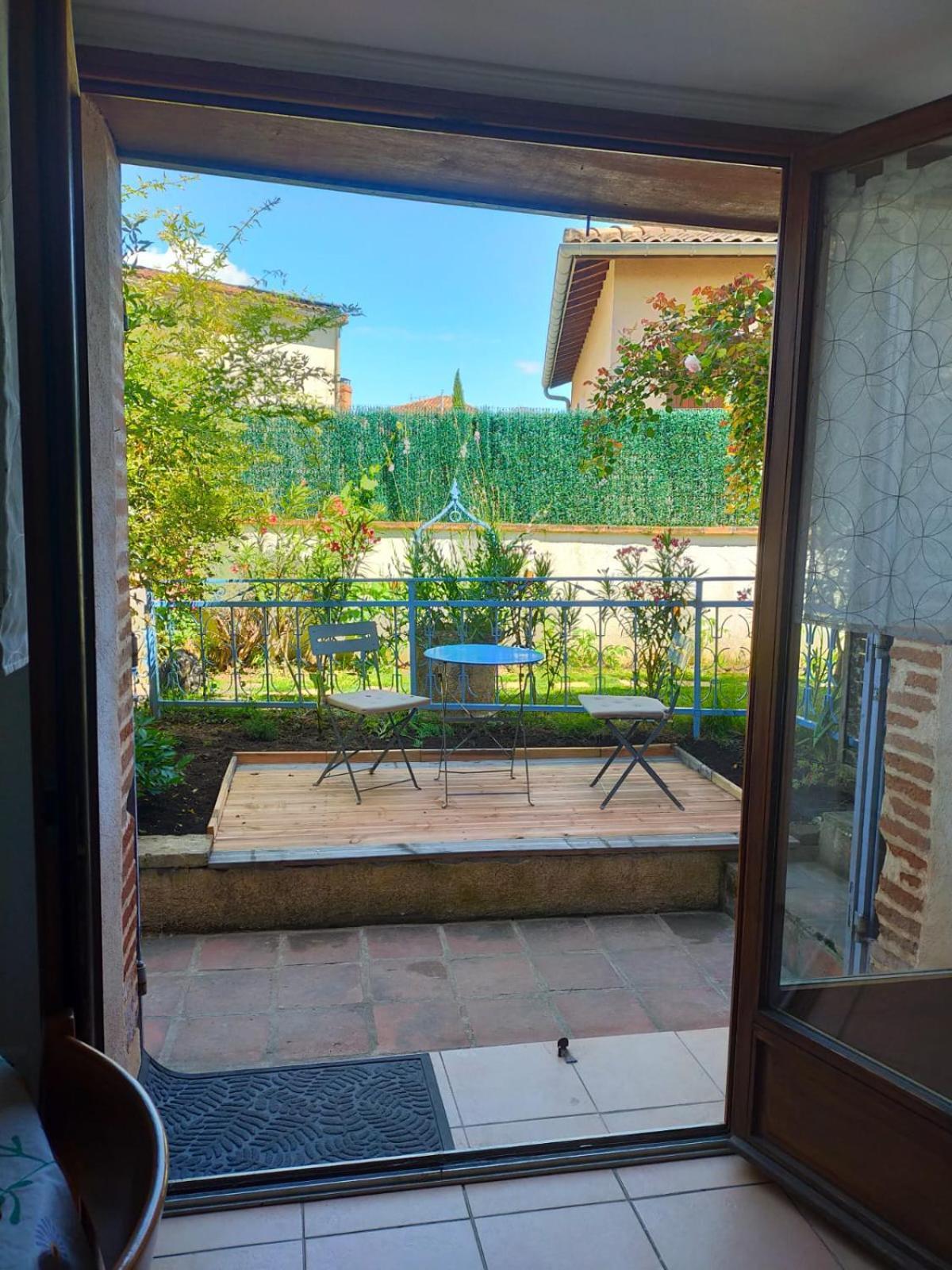 Studio La Roseraie Avec Jardin Privatif Proche Centre Ville Moissac Dış mekan fotoğraf